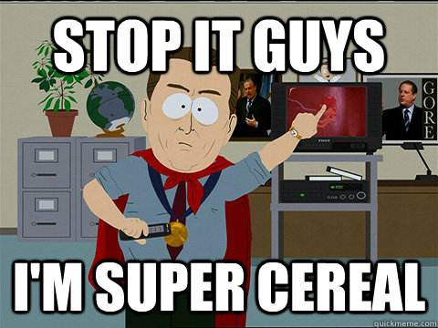 South Park | Al Gore Super Cereal