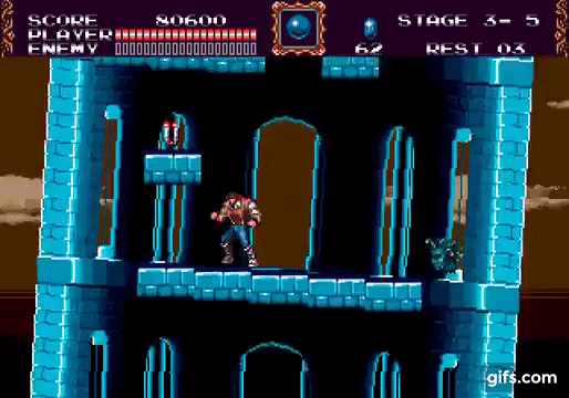 Castlevania Bloodlines | Leaning Tower
